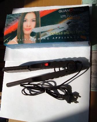 Hair slim plate straightener