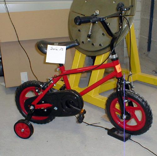 Children's bicycle – BMX red 12"