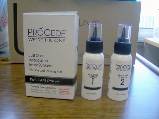 Hair-care product (hair cream for men with thinning of hair)