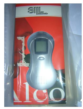 Electronic breathalyser