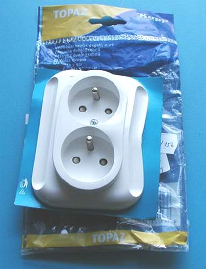 Two-way electrical adaptors – Kopp Thaya and Kopp Topaz