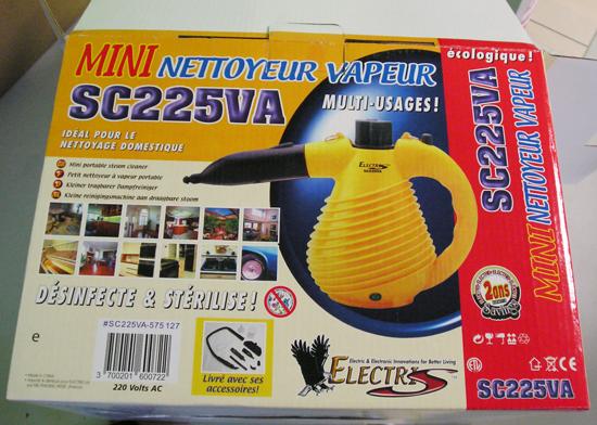 Mini steam cleaner