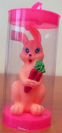 Squeeze plastic toy - Hare