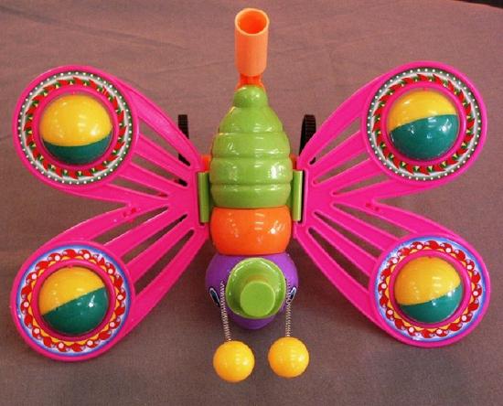 Pull-along toy - Butterfly