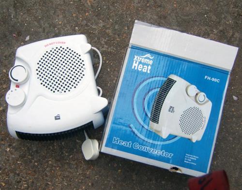 Fan heater/heat convector