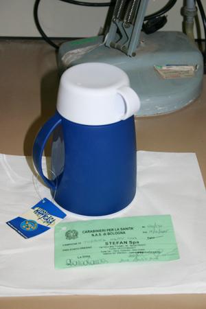 Thermos flask and containers