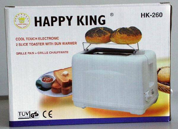 Toaster – 2-slice toaster with bun warmer