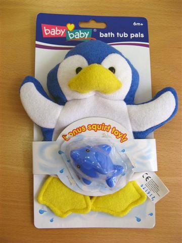 Baby bath set "bath tub pals"