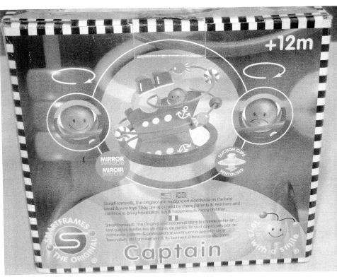 Plastic wooden boat – Captain