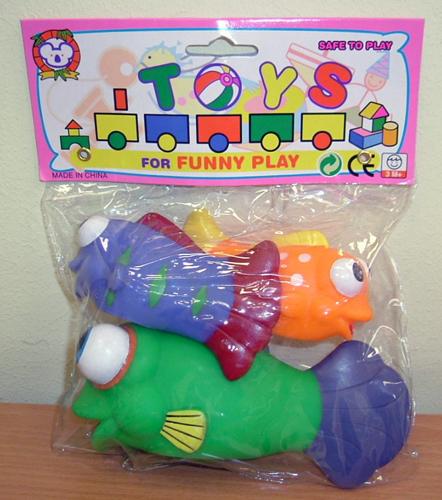 Set of plastic toys – 'Toys for funny play'