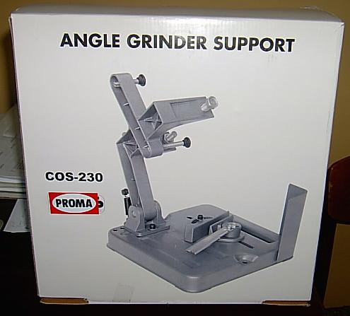 Angle grinder support