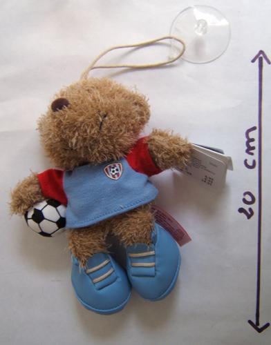 Soft toy with suction cap