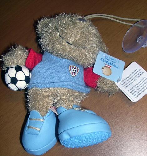 Soft toy with suction cap