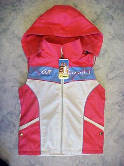 Children's waistcoat with lining