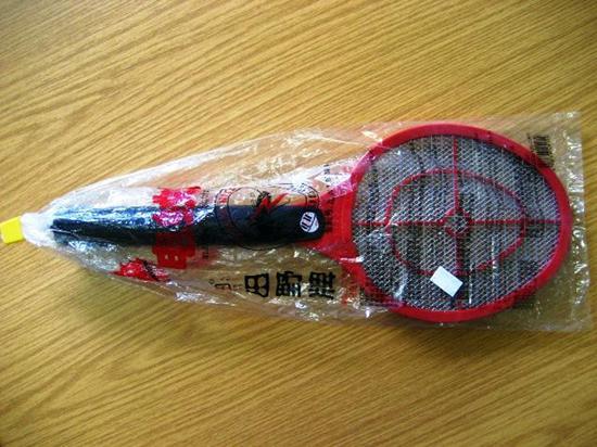 Electric fly-swatter (with 220 V mains connection)
