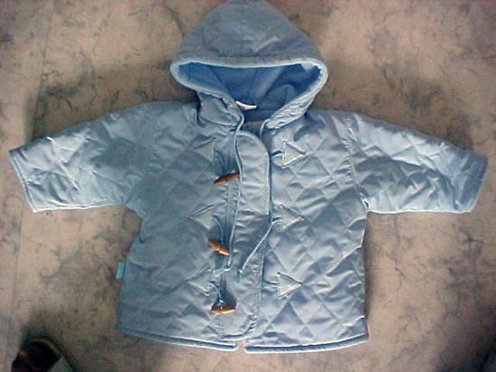 Quilted baby’s coat
