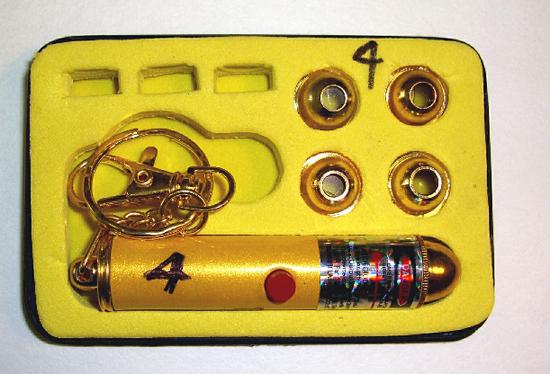 Laser pointer, including 5 tips