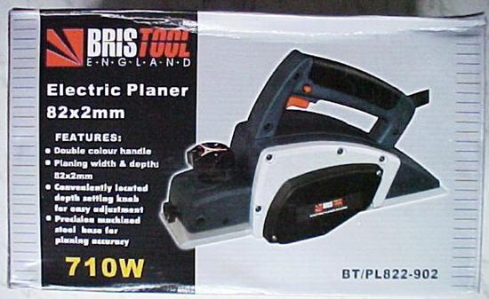 Electric planer 82 x 2 mm