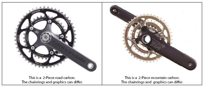 Bicycles with Carbon Crankset