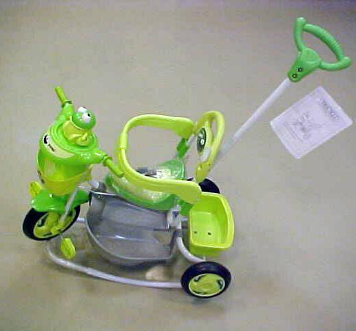 Tricycle – green frog
