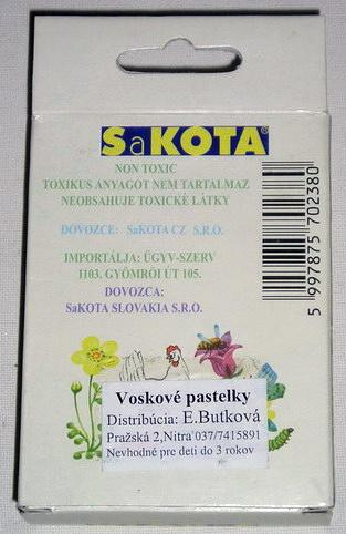 Wax crayons (voskové pastelky)