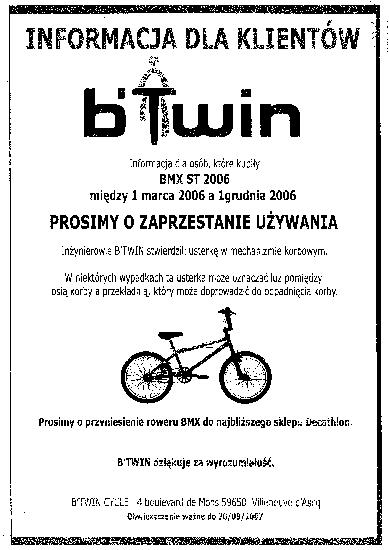 Bicycle Street 2006 B'Twin