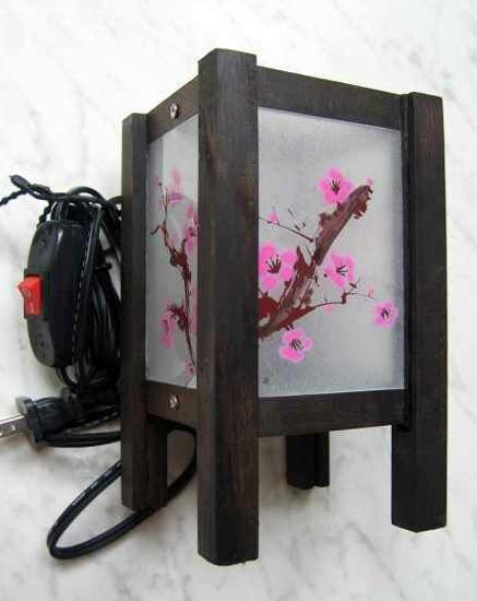 Desk lamp with E12 capped candle incandescent lamp