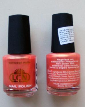 Nail polish.