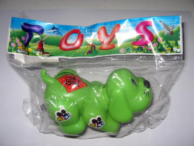 Plastic toy.