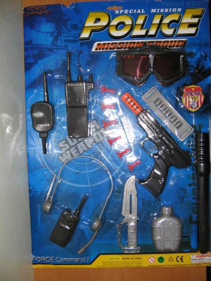 Set of toys.