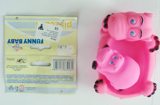 Squeaky toys.