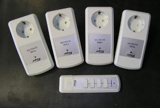Remote-controlled socket (wireless switch unit)
