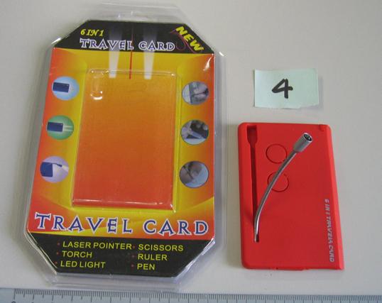 Laser pointers - "Travel Card 6-in-1" – Class III