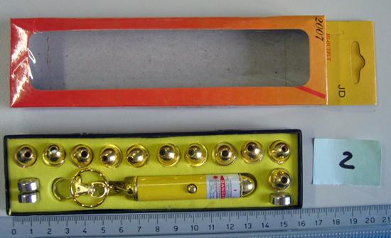 Laser pointers - HI-output key chain laser 2007 – Class III