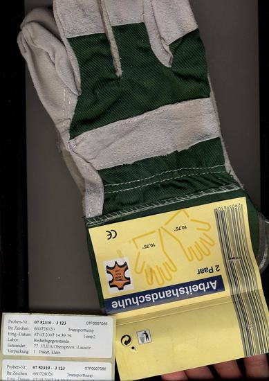 Working gloves - 2 pairs of working gloves, 10.75"