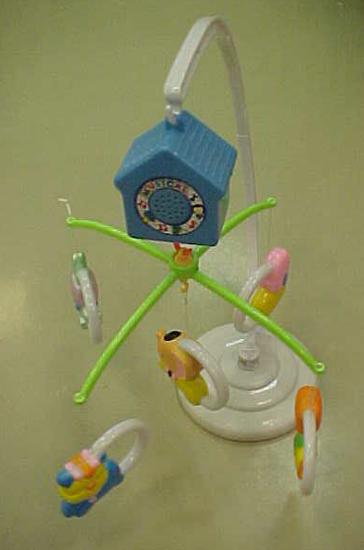 Musical mobile baby toy