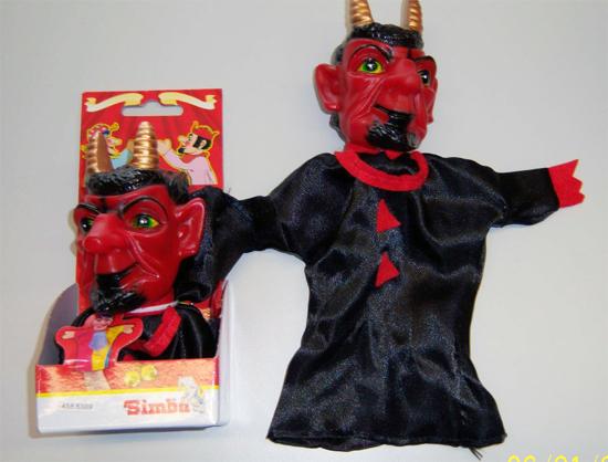 Glove puppet 'Devil'