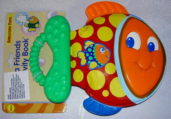 Water book - "SEA FRIENDS SHELCORE TOYS"
