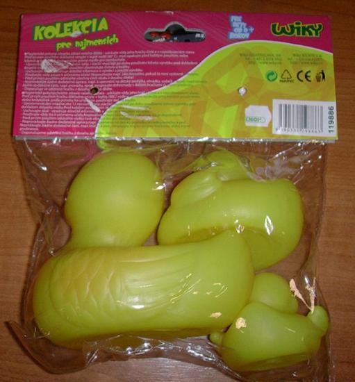 Set of plastic toys - Collection for the smallest, Benniny, WIKY