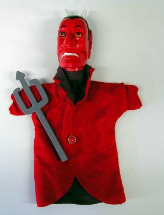 Finger puppet "Devil"
