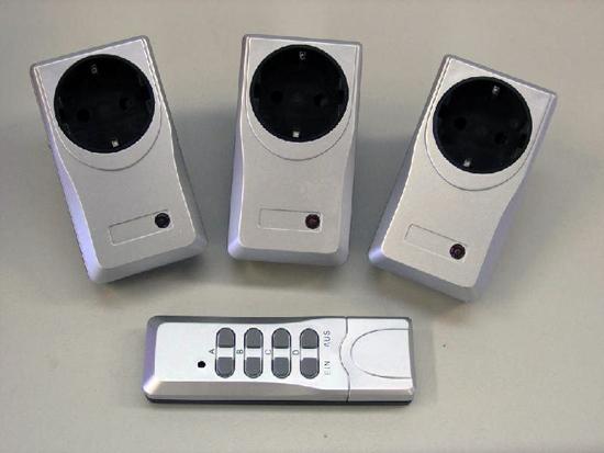 Remote-controlled socket (wireless switch unit)