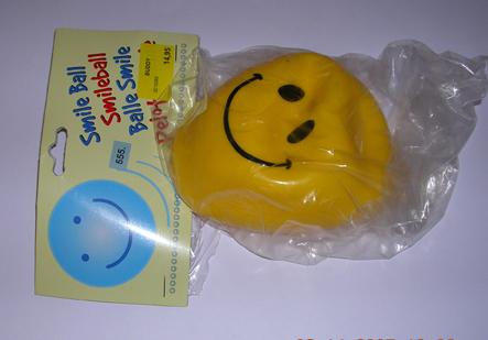 Plastic ball – Smile ball