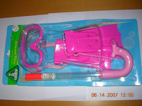 Set for swimming - "Maisy mermaid snorkel set"
