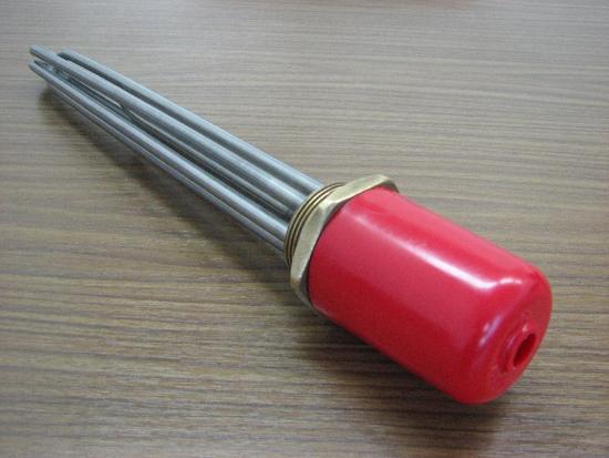 Immersion heater for water
