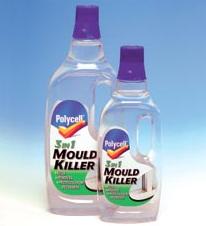 Mould killer in a bottle - Polycell 3 in 1 Mouldkiller