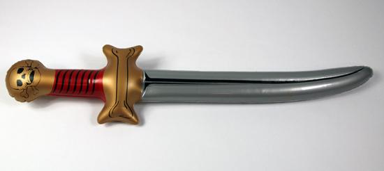 Inflatable plastic sword "Pirates of the Caribbean"
