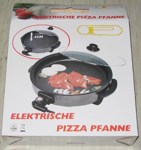 Electrical pizza pan