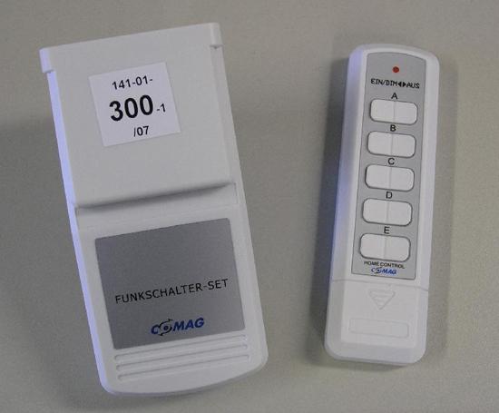 Remote-controlled switch set