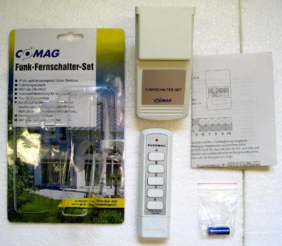 Remote-controlled switch set