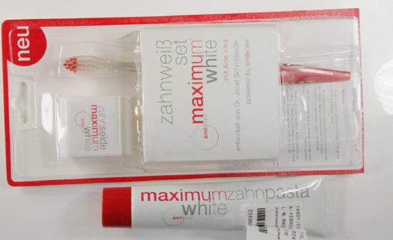 Tooth whitener set – 'Maximum white'